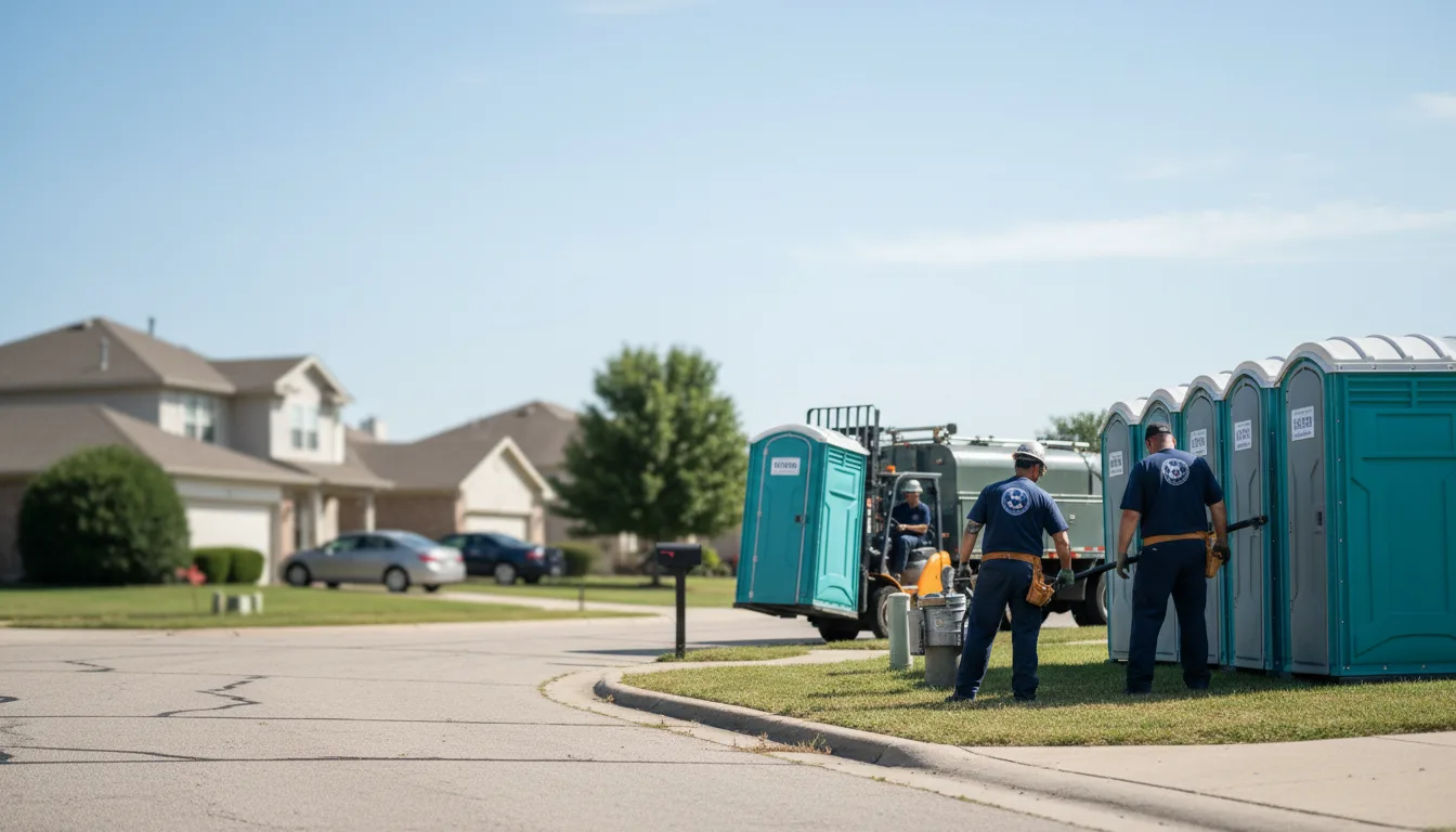 Porta Potty Rental in Drumright, OK near me